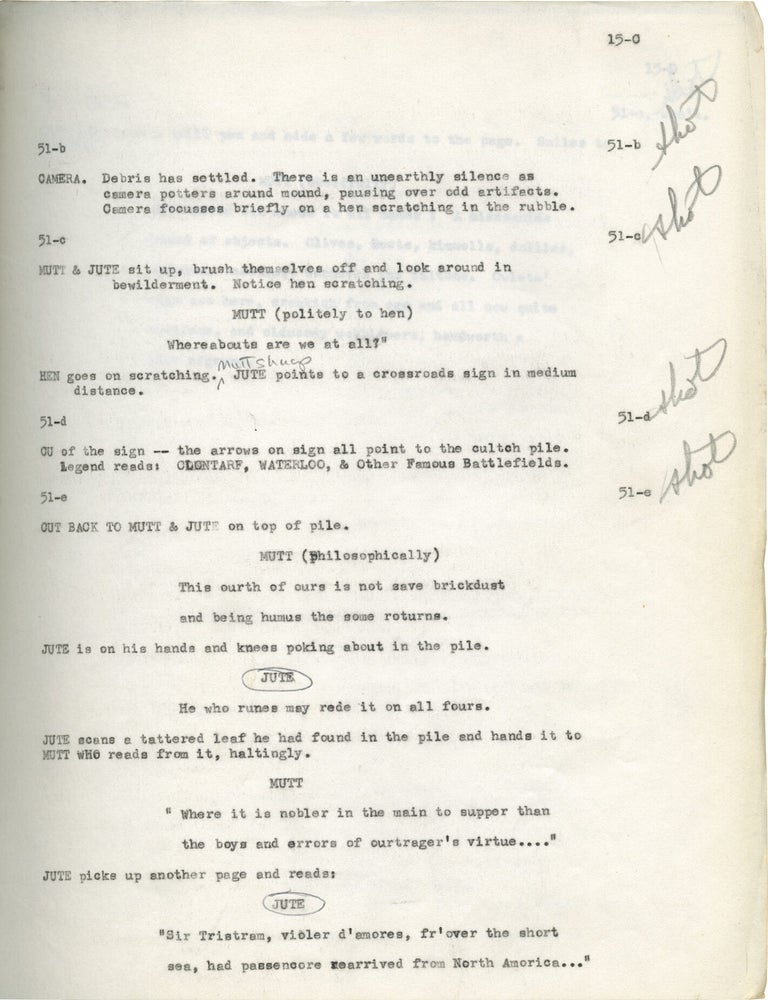 Passages from James Joyce's Finnegans Wake