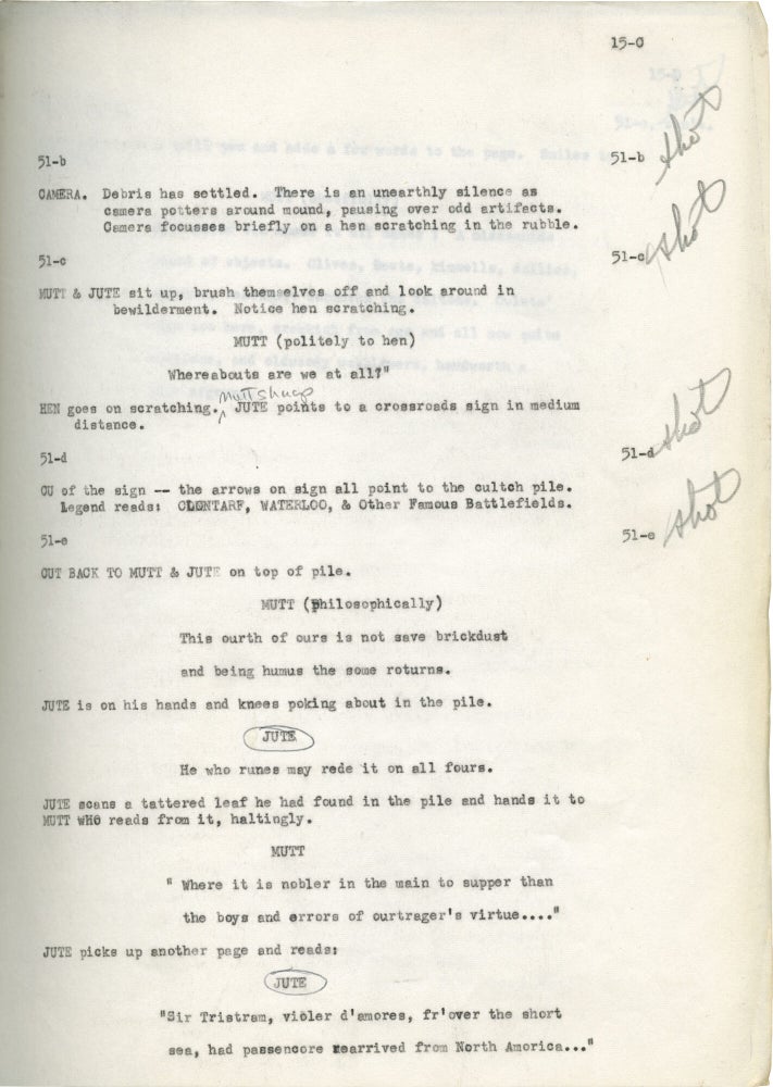 Passages from James Joyce's Finnegans Wake