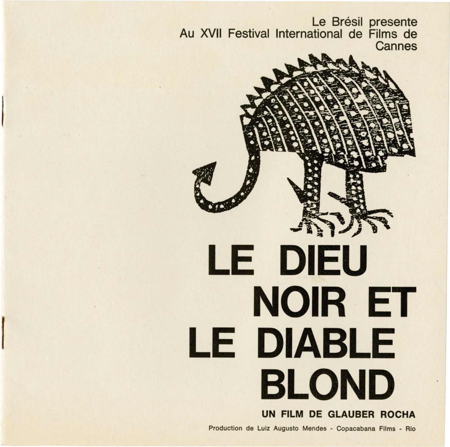 1964 Cannes Film Festival promotional folder and program for The World of  Henry Orient, including programs for Black God, White Devil, The Price of  Victory, Li mali mestieri, and 1, 2, 3... | Cannes Film Festival,