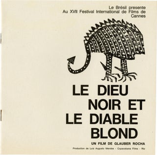 1964 Cannes Film Festival promotional folder and program for The World of Henry Orient, including programs for Black God, White Devil, The Price of Victory, Li mali mestieri, and "1, 2, 3..."