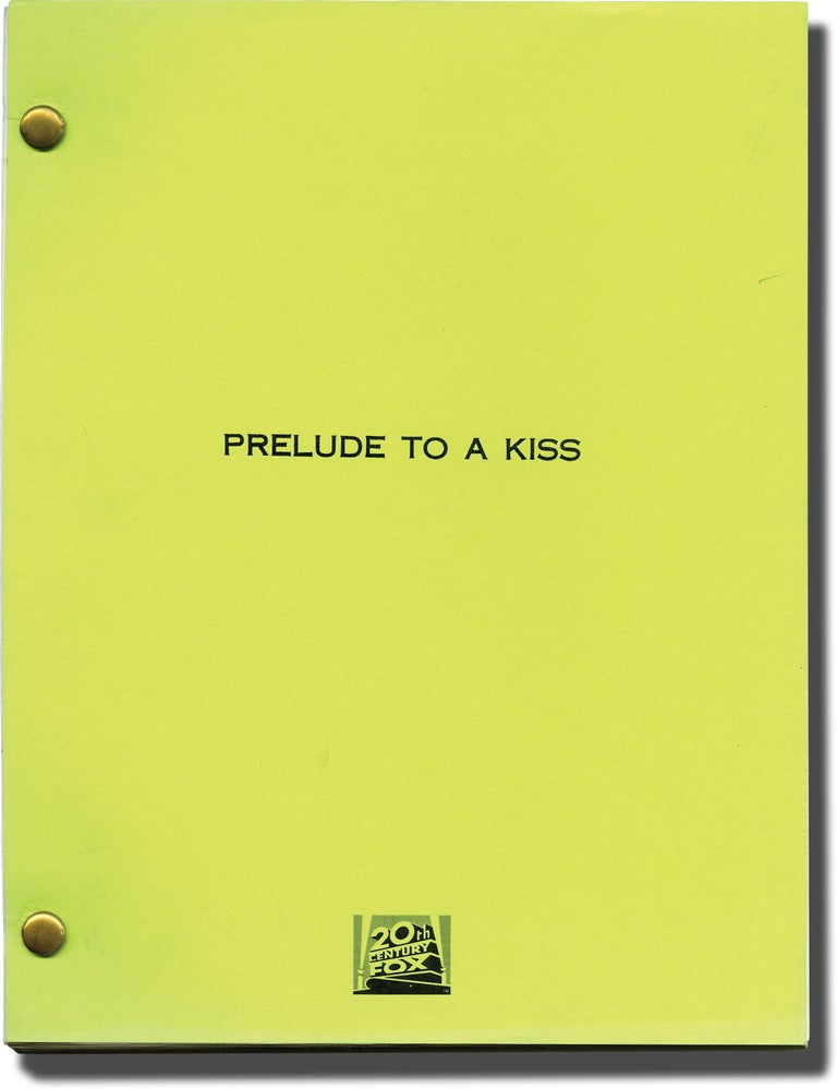 Book #140789] Prelude to a Kiss (Original screenplay for the 1992 film). Norman Rene, Craig...