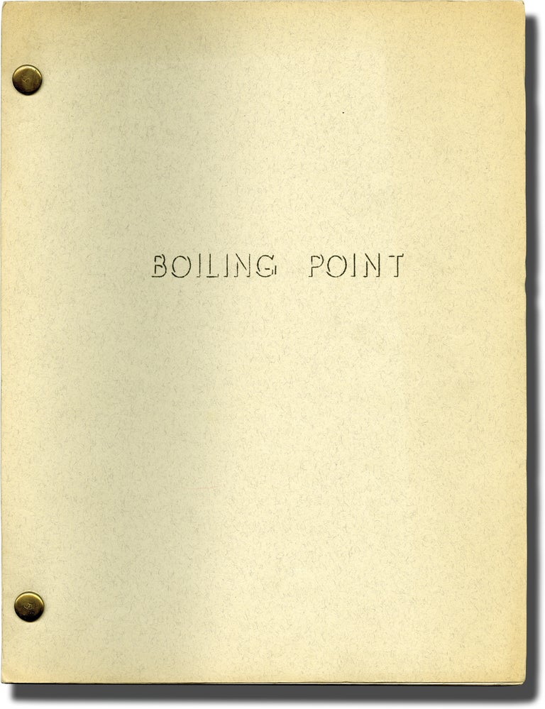 [Book #140839] Boiling Point. David Harmon, screenwriter.