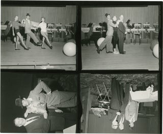 Book #140887] Dean Martin in Las Vegas, 1959 (Original contact sheet with four images). Dean,...