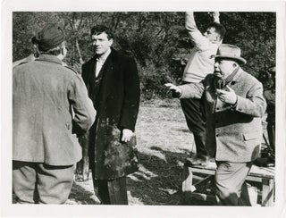 Book #140952] The Elusive Corporal (Original photograph from the set of the 1962 film). Jean...