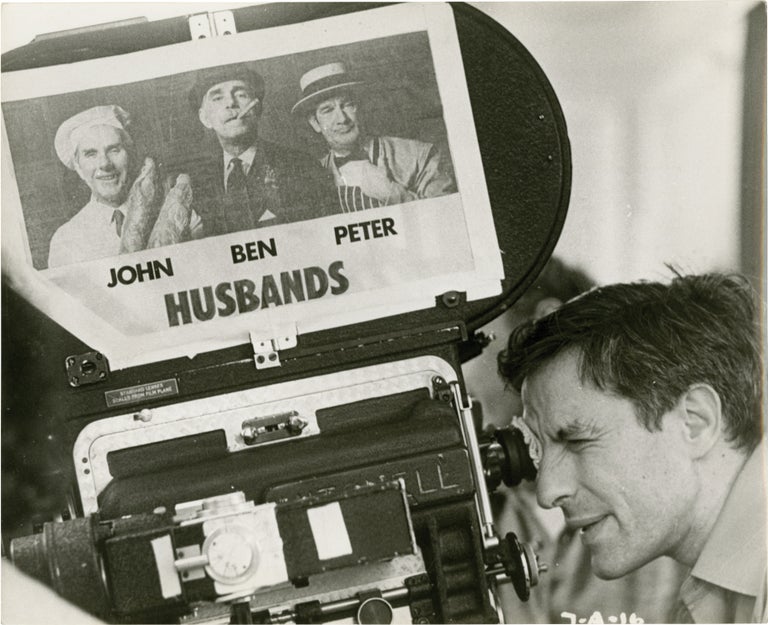 Book #141036] Husbands (Original on the set photograph from the 1970 film). John Cassavetes,...