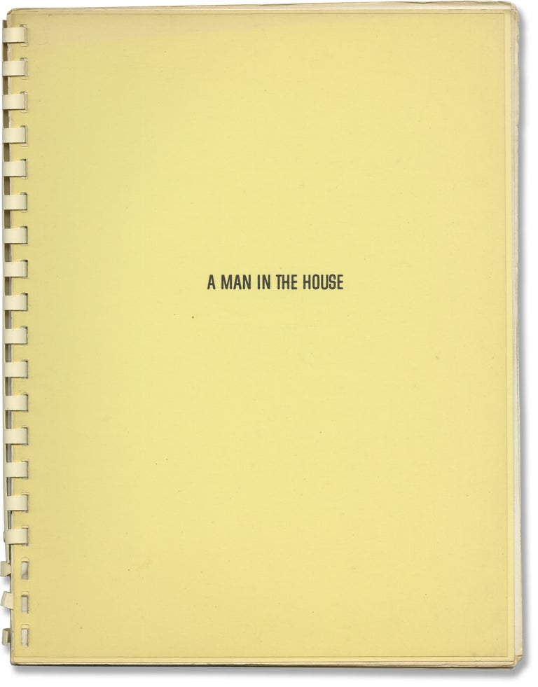 Book #141044] A Man in the House (Original treatment script for an unproduced film). Leo...