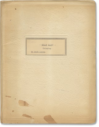 Book #141063] Shark Bait (Original screenplay for an unproduced television episode). Sabu, Jack...
