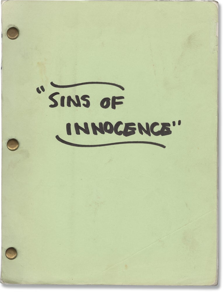 Sin of Innocence [Two Young People] (Original script for the 1986 television movie