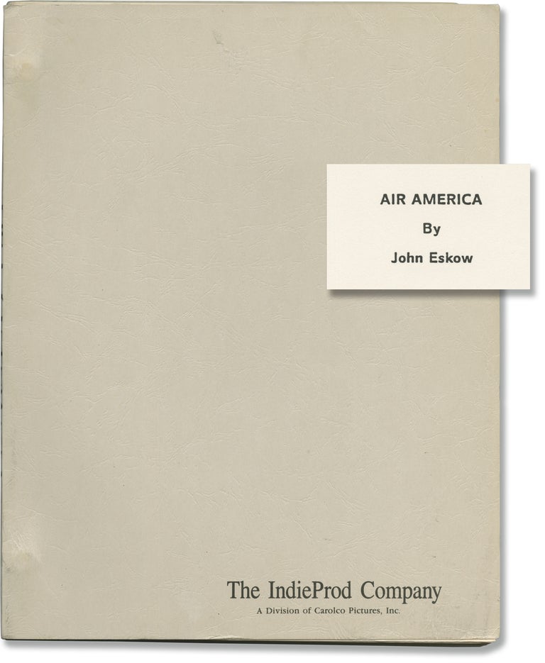 Book #141229] Air America (Original screenplay for the 1990 film). Robert Downey Jr. Mel Gibson,...