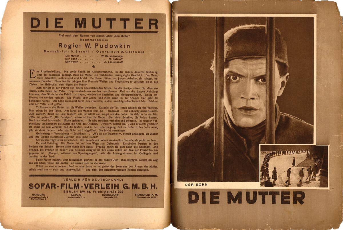 Mother | Maxim Gorky, Nathan Zarkhi Vsevolod Pudovkin, Aleksandr Chistyakov