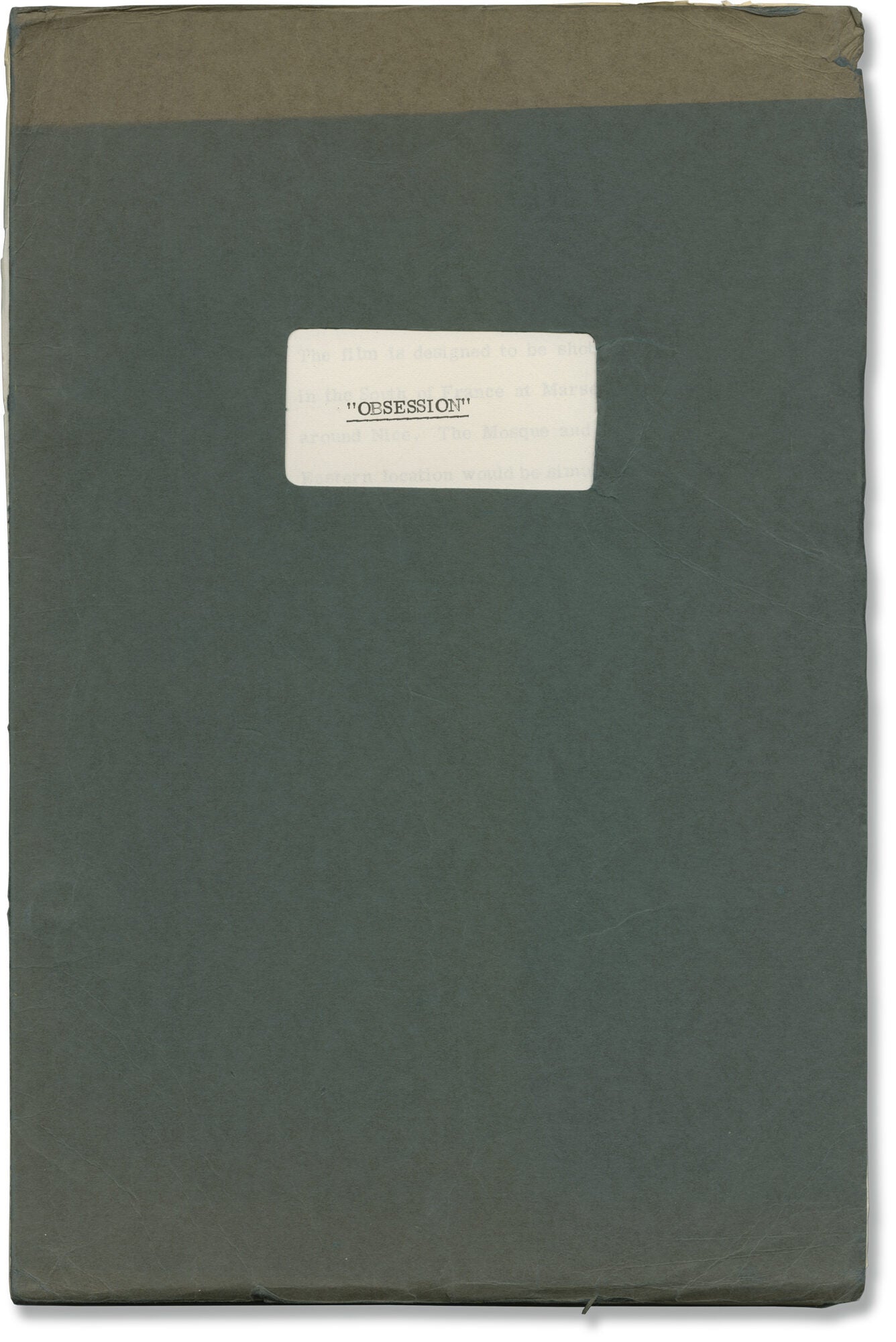 Obsession | John Davis Robin Hardy, Michael Pereira, screenwriter, novel