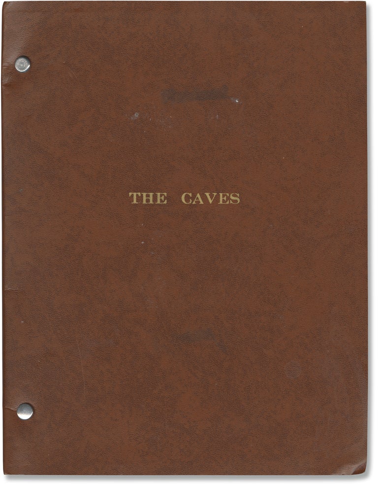 Book #141398] The Caves (Original screenplay for an unproduced film). Norman Thaddeus Vane, novel...