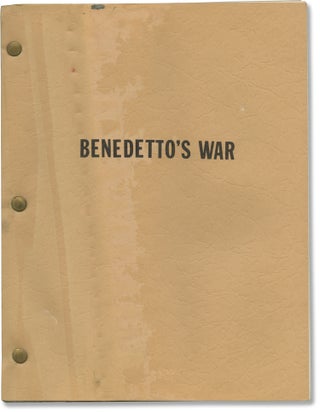 Book #141478] Benedetto's War (Original screenplay for an unproduced film). Rico Cattani,...