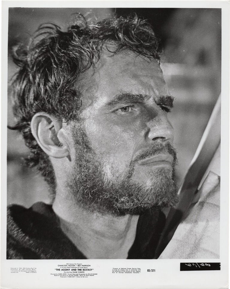 Book #141532] The Agony and the Ecstasy (Original photograph of Charlton Heston from the 1965...