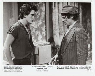 Book #141562] Rumble Fish (Original photograph from the 1983 film). Francis Ford Coppola, S. E....