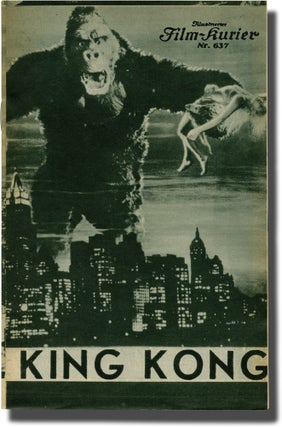Book #141639] King Kong (Original program for the 1933 film). Merian C., Ernest B. Schoedsack...