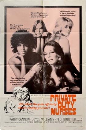 Book #141803] Private Duty Nurses (Original poster for the 1971 film). George Armitage, Joyce...