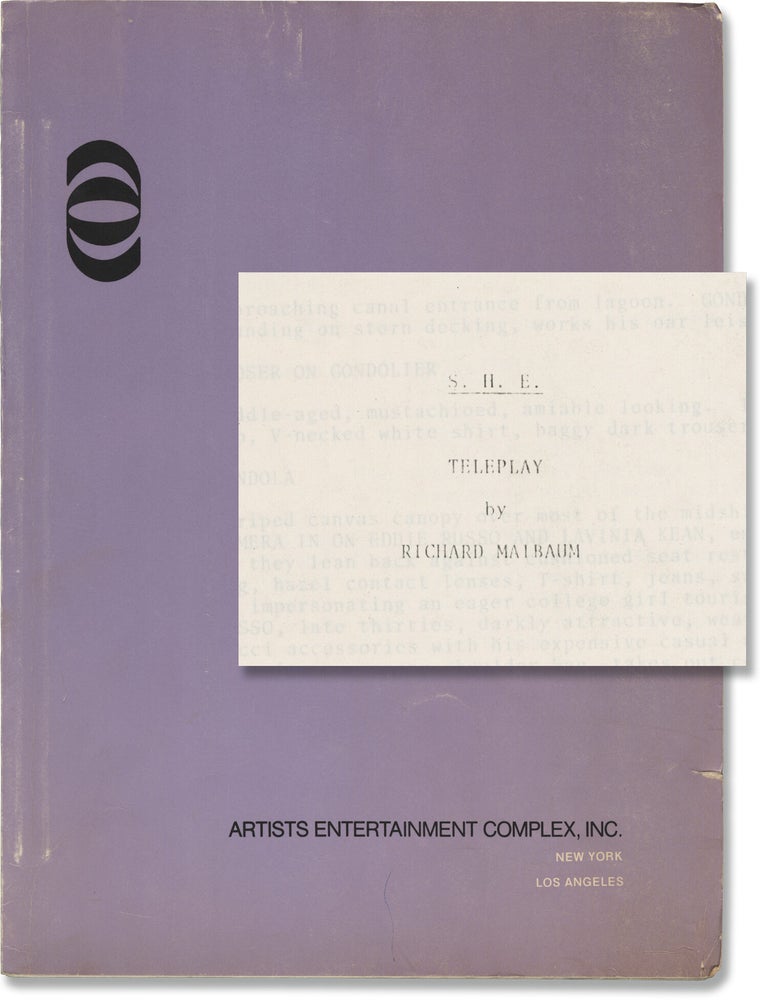 Book #141839] S.H.E.: Security Hazards Expert (Original screenplay for the 1980 television...