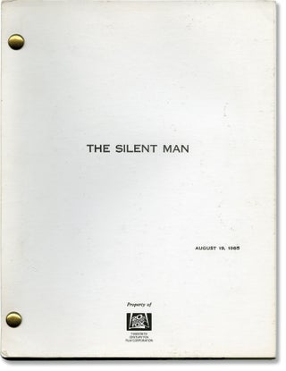 Book #141905] The Silent Man (Original screenplay for an unproduced film). Adam Rodman, screenwriter