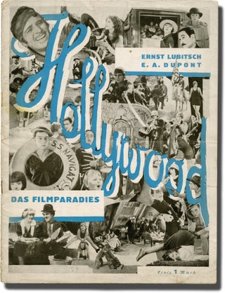 Book #142462] Hollywood: das Filmparadies (Original film pamphlet). E. A. DuPont Ernst Lubitsch