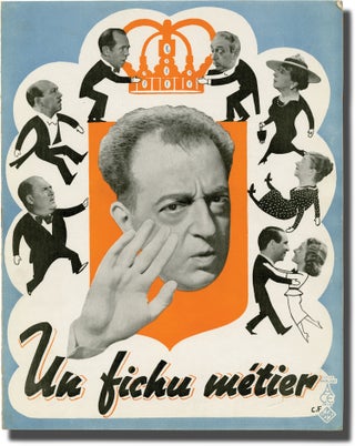 Book #142463] Un fichu metier (Original French film program for the 1938 film). Pierre-Jean...