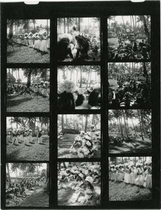 Book #142645] Mutiny on the Bounty (Collection of 6 original contact sheets from the set of the...