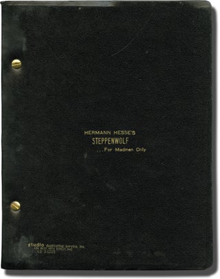 Book #142743] Steppenwolf [Hermann Hesse's Steppenwolf...For Madmen Only] (Original screenplay...