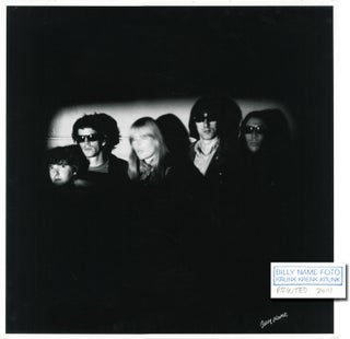 Book #143011] Original photograph of The Velvet Underground and Nico. The Velvet Underground,...