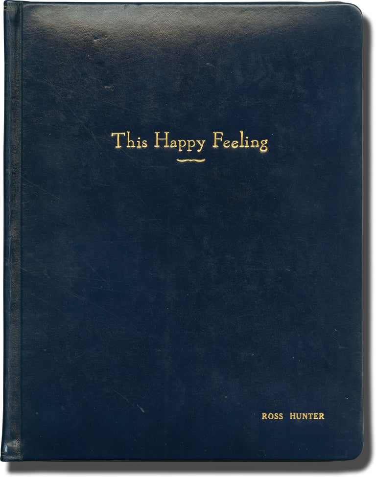 Book #143037] This Happy Feeling (Original screenplay for the 1958 film, presentation copy...