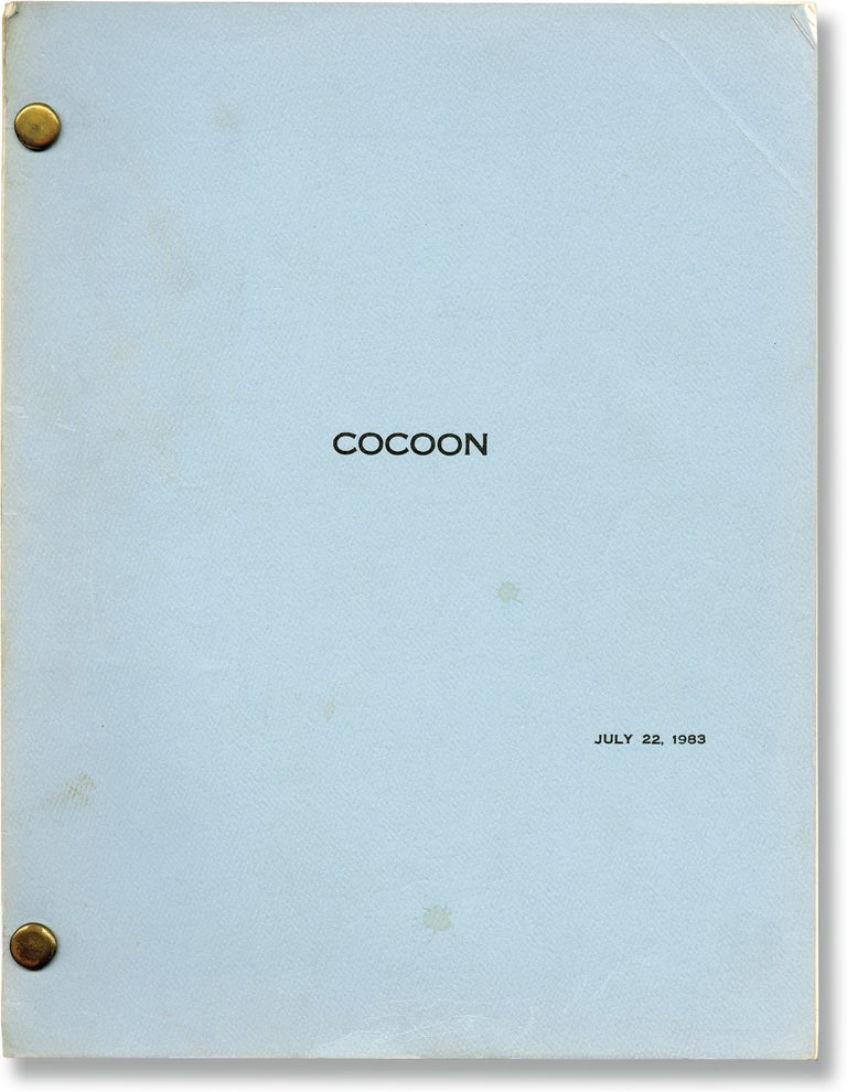 Book #143040] Cocoon (Original screenplay for the 1985 film). Ron Howard, Tom Benedek, Wilfred...