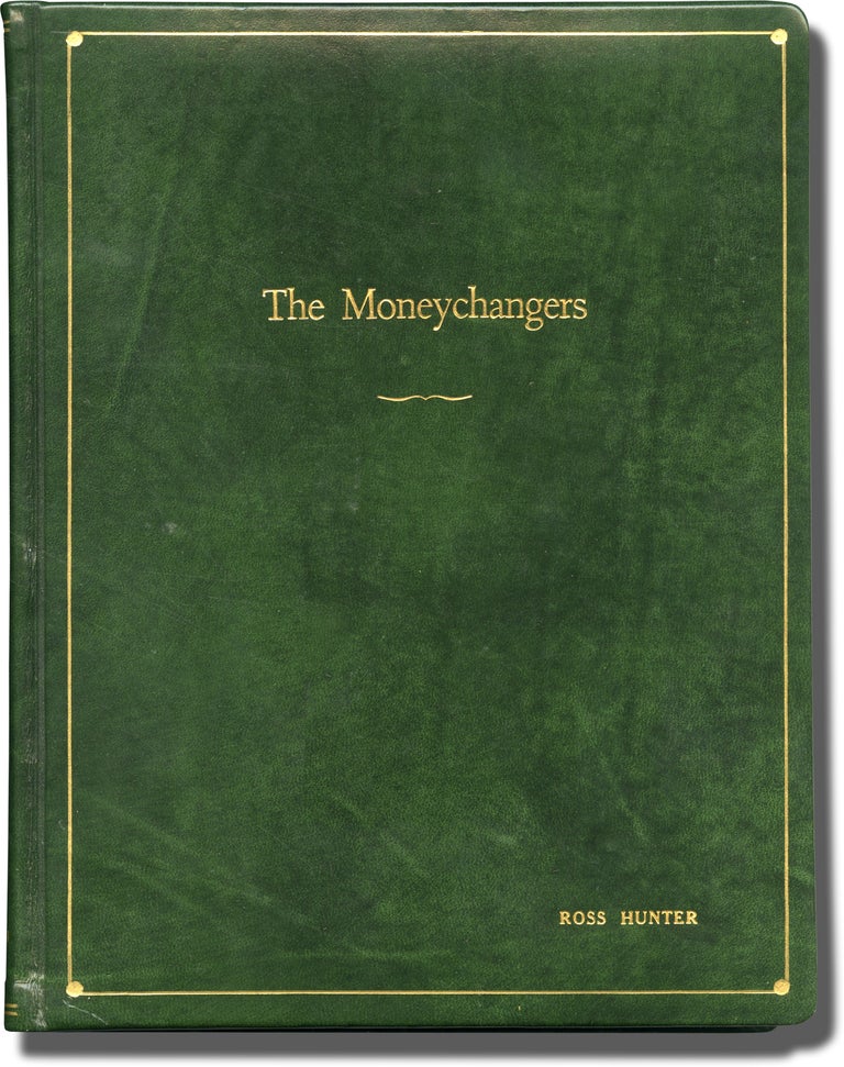 [Book #143064] Arthur Hailey's the Moneychangers. Boris Sagal, Stanford Whitmore Dean Riesner, Arthur Hailey, Christopher Plummer Kirk Douglas, Joan Collins, director, screenwriters, novel, starring.