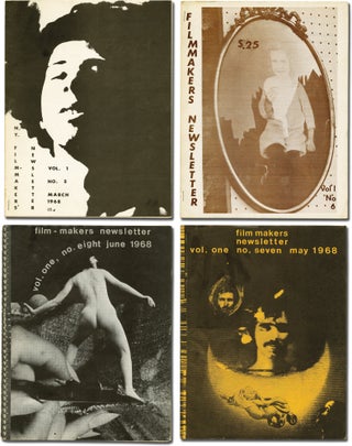 Archive of 41 issues of Filmmakers Newsletter, 1967-1971