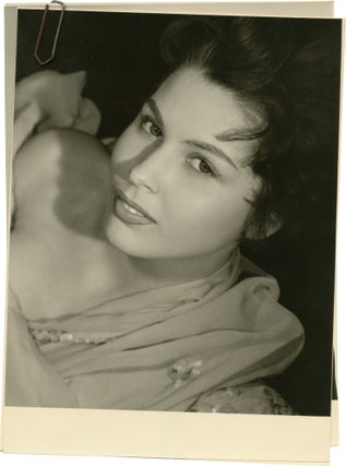 Book #143273] Dominique Boschero (Collection of 4 original glamour photographs, circa 1956)....