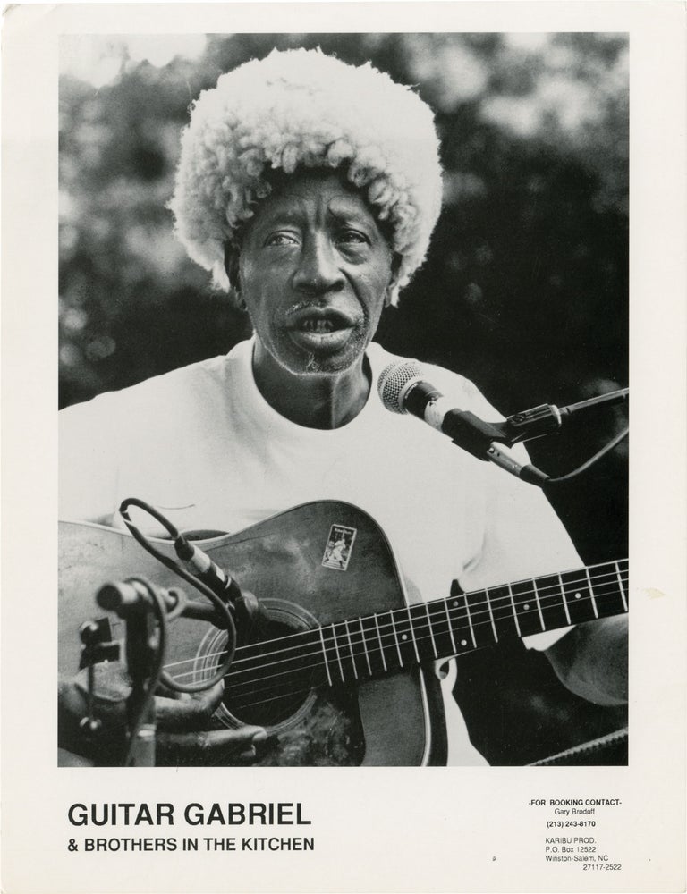 Collection of 10 original photographs of blues artists, circa 1970