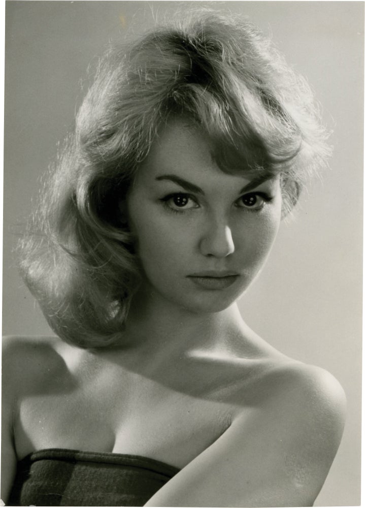 Eight original photographs of Mylène Demongeot, circa 1957