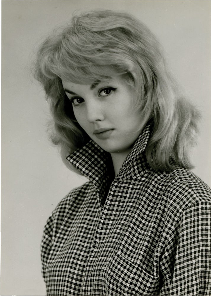 Eight original photographs of Mylène Demongeot, circa 1957