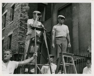 Book #143323] West Side Story (Original photograph of Robert Wise and Jerome Robbins on the set...