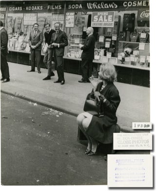 Book #143356] Original photograph of Henry, Peter, and Jane Fonda in New York City, circa 1965....