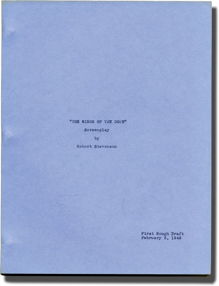 [Book #143500] The Wings of the Dove. Henry James, Robert Stevenson, novel, screenwriter.