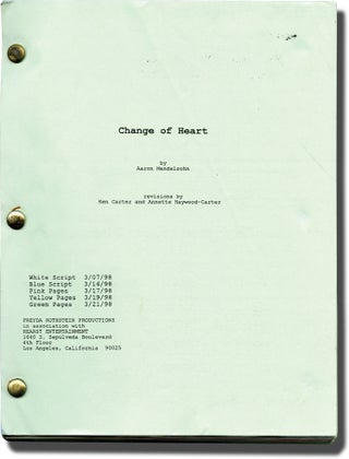 Book #143688] A Change of Heart (Original screenplay for the 1998 television film). Arvin Brown,...