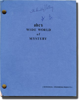 Book #143839] ABC's Wide World of Mystery: The Deadly Volley (Original screenplay for the 1975...