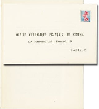 Book #143893] Grand Prix de L'O.C.F.C 1961 (Original French invitation for the 1961 award...