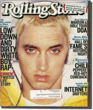 Archive of 24 original photographs of Eminem for Rolling Stone