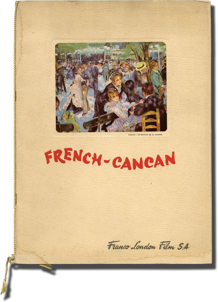 [Book #143992] French Cancan [French-Cancan]. Jean Renoir, Francoise Arnoul Maria Felix, Jean Gabin, screenwriter director, starring.