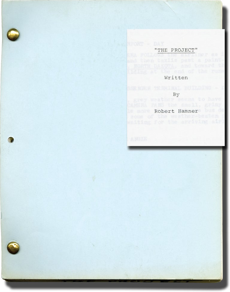 [Book #144124] The Project. Robert Hamner, screenwriter.