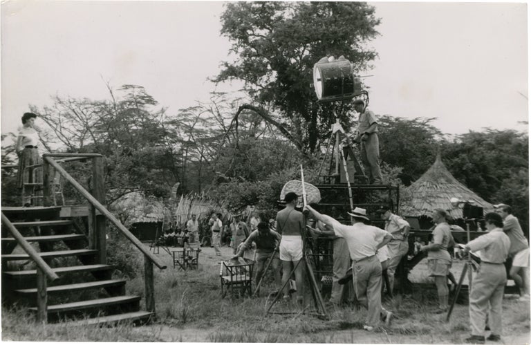Book #144185] Mogambo (Original photograph from the set of the 1953 film). John Ford, John Lee...