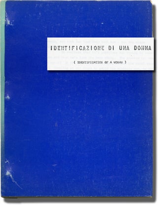 Book #144397] Identification Of A Woman [Identificazione Di Una Donna] (Original screenplay for...