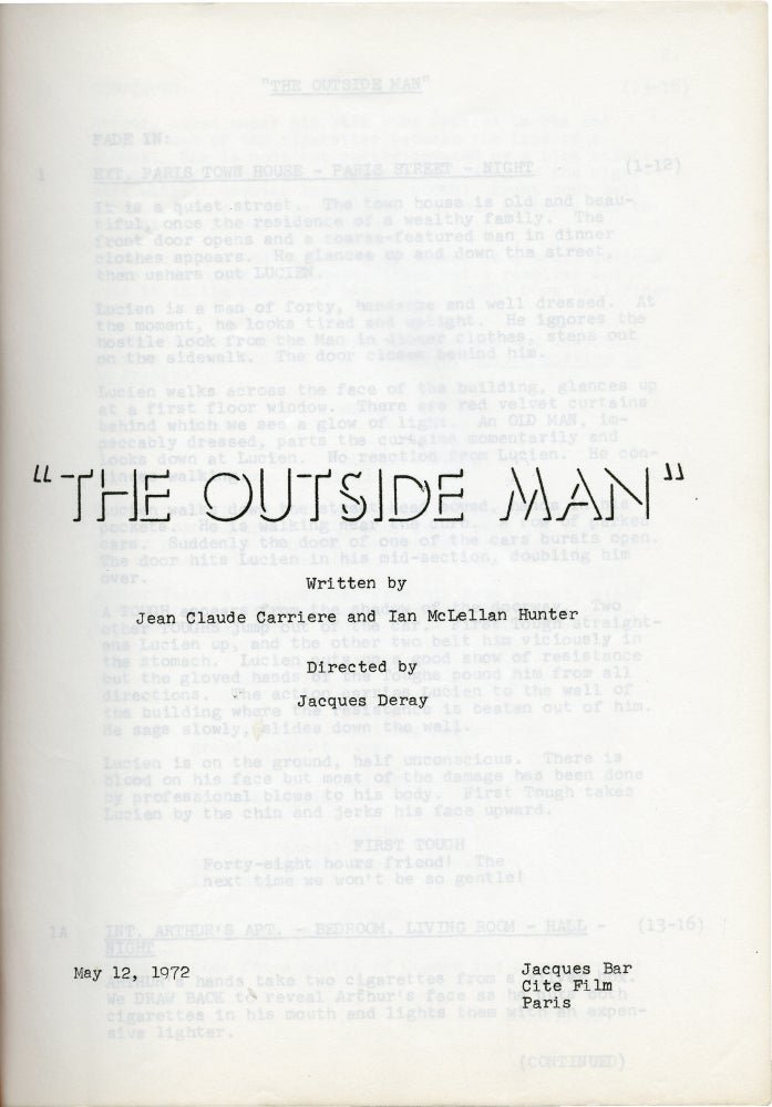 The Outside Man [Une homme est mort]