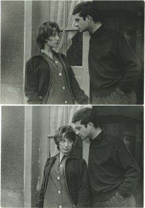 Book #144701] Le Beau Serge (Two original photographs from the 1958 film). Claude Chabrol,...