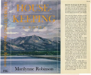 Book #144793] Housekeeping [House Keeping] (First Edition, TRIAL DUST JACKET ONLY). Marilynne...